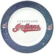 Cleveland Indians 4 Piece Dinner Plate Set - Baseball Sports Merchandise