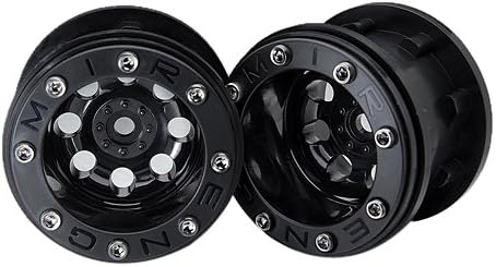 G-made MBL-01BK 2.2 Mudrock Beadlock Wheels, Black