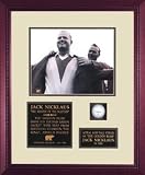 Jack Nicklaus 8x10 Framed w/Golf Ball