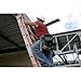 Werner D6224-2 300-Pound Duty Rating Fiberglass Flat D-Rung Extension Ladder, 24-Foot