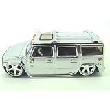 1:64 Scale Chrome Edition - 2003 Hummer H2 by Jada Toys Inc.