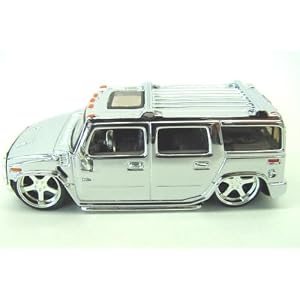 1:64 Scale Chrome Edition - 2003 Hummer H2 from 1/64 Trucks
