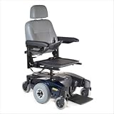 Invacare Pronto M51P Power Wheelchair with Solid Seat Base M51PRSOLID Seat Size: 16 W x 16 D, Color: Blue