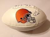 Cleveland Browns COLT MCCOY Signed Autographed Logo Football COA