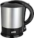 Petra WK 185.07 Cordless WasserKocher 1 l, 1800 W Edelstahl gebürstet/ Schwarz