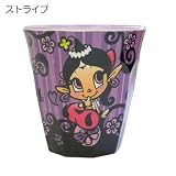 アクビガール《ハクション大魔王》メラミンカップ☆キャラクターグッズ（食器/コップ）通販☆/【ストライプ】