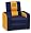 DreamSeat Michigan NCAA Leather Recliner