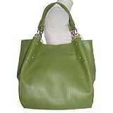 Faux Leather Hobo Bucket Handbag