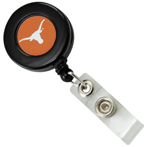 Texas Longhorns Retractable Badge Reel Id Ticket Clip Ncaa