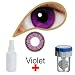 MesmerEyez Naturalz Violet Coloured Disposable Contact Lenses Lens 1 Month Very High Quality