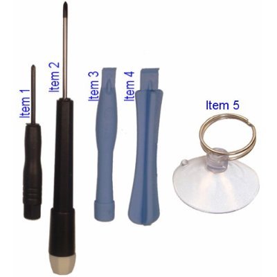 Complete Tool Screw Driver Torx Kit to Repair Replace Apple Iphone 2g 3g GPS Ipod Video Nano Touch Cracked Scratch Broken Lcd Screen Display