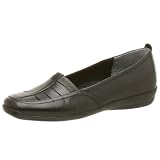 Easy Spirit Womens Adrienne Sport Shoe,Black Leather,8 M