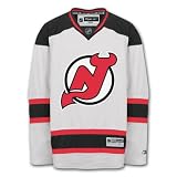 New Jersey Devils Reebok Premier Youth Replica Road NHL Hockey Jersey