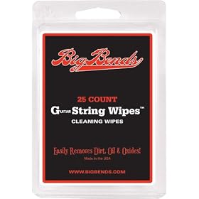 Big Bends Guitar string wipes Large