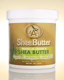 100% Unrefined Grade A Shea Butter with a Hint of Organic Lemongrass Essential Oil