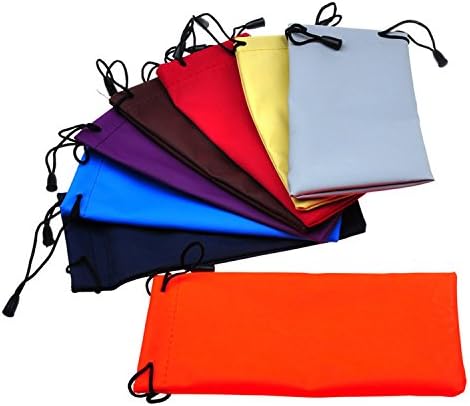High Quality Microfiber Sunglasses Glasses Gadgets Drawstring Cleaning & Storage Pouch
