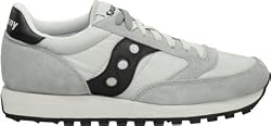Saucony Mens Jazz Original Silver/Black Running