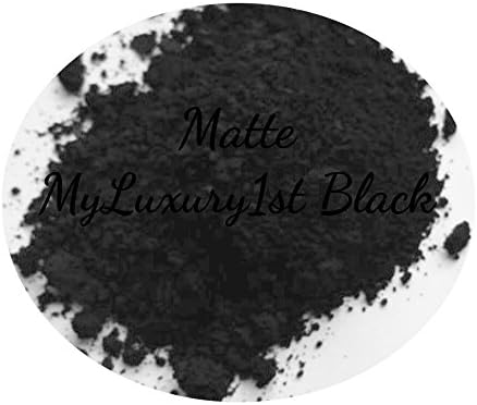 Matte Black Soap & Cosmetic 1 Ounce Powder Pigment 28 Grams Iron Oxide By Myluxury1st