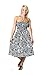 One-size-fits-most Tube Dress/Coverup with Animal Print