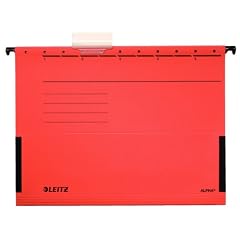 Leitz H�ngetasche 1986-25 rot VE=5