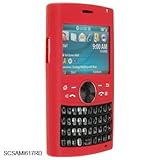 Strong Red Silicone Skin Cover Case Phone Protector for Samsung Blackjack 2 II i617 I-617