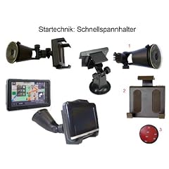 KfZ Navigationshalterung f�r TOMTOM: Halterung - Schnellspann Halte f�r Tom Tom Go740 Go750 Live Go Live 940 950 GO LIVE 1005 Via 125 ... Neuer Autohalter