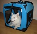 The Ideal Pet Soft Crate / Carrier for Travel, Indoor and Outdoor - Large