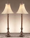Review Jed Mart 34892 / 1 Pair 2 French Colonial Buffet Table Lamp Lights Lighting
