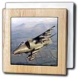 Review 3dRose LLC  / Falcon Jet - 6 Inch Tile Napkin Holder