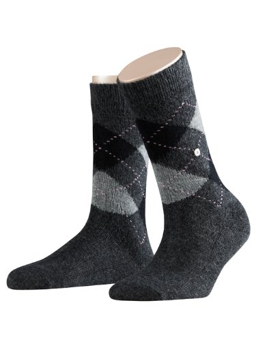 Burlington Org 84 Acr SO 24080 Damen Socken, Gr. 36/41, grau (anthrazit 3085) Preisvergleich