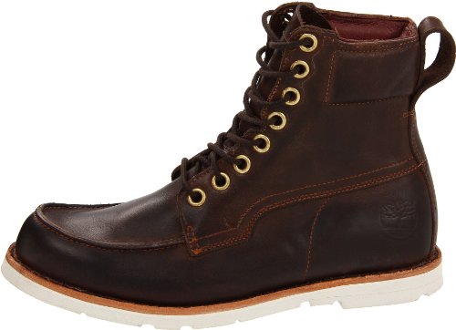 Timberland Rugged 2.0 Waterproof Moc Toe brown (Size: 44) leisure shoes
