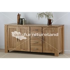 Galway Solid Oak Large Sideboard