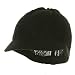 Rasta Plain Beanies Visor (04)-Black