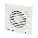 Vent Axia Silhouette100T Axial 13W Bathroom Fan 
