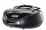 Grundig RRCD 3720 DEC tragbarer Radiorekorder Radio CD USB schwarz - 