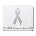 Disabled Children Awareness Ribbon Mouse Pad