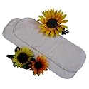 Thirsties Hemp Inserts 2 Pack, Large 18-40 lbs