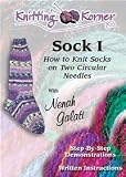 DVD Knitting Korner: Sock I, How to Knit Socks on Two Circular Needles code image