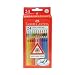 Faber-Castell 112424 COLOUR GRIP Farbstifte sortiert Inhalt 24