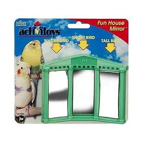 JW Pet Insight Activitoys Fun House Mirror Bird Toy by JW Pet Products