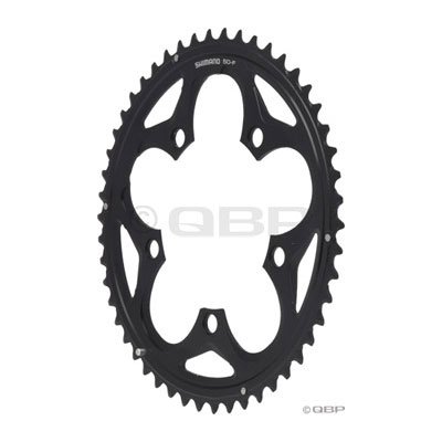 Shimano 105 5750 50t 110mm 10spd Compact Chainring Black On Sale