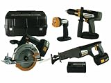 Panasonic EYC155GQW 18-Volt NiMH Cordless 3-Tool Combo Kit