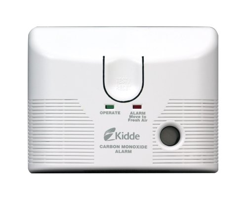Kidde Carbon Monoxide Alarm, Tamper Resistant, Plug-In with Battery Backup #21006137