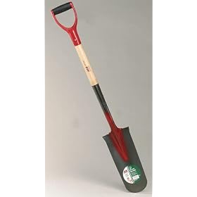 ACE TRUPER 70027 ACE D-HANDLE DRAIN SPADE WOOD 16 from Garden Spades