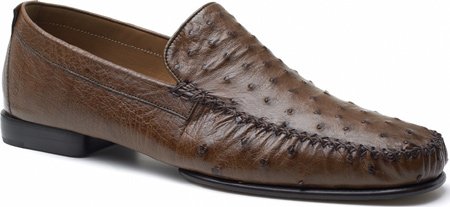 Mezlan Men's Rollini Animal Print Shoes,Tabacco Ostrich,11 M