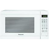 Panasonic NN-SN651WAZ White 1200W 1.2 Cu. Ft Countertop Microwave Oven with Inverter Technology