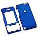 Clip-on Rubber Coated Case for Sony Ericsson W580, Metallic Blue