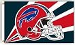 Buffalo Bills 3'x5' Helmet Design Flag - Football Sports Merchandise
