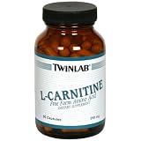 TwinLabs L-Carnitine Capsules, 250 Mg, 90-Count Bottle