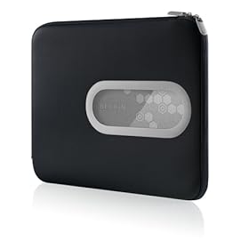 Belkin 15.4-Inch Neoprene Window Sleeve (Black/Light Gray)